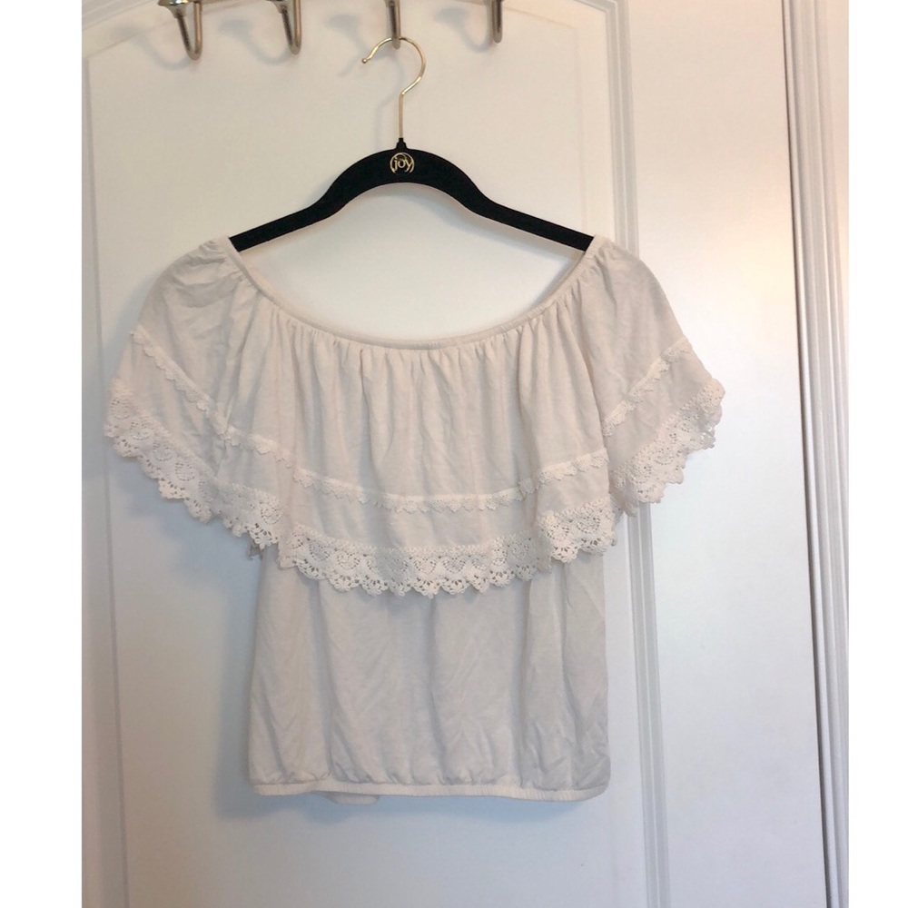 Hollister off the shoulder top